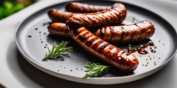 kiełbasa z grilla kcal